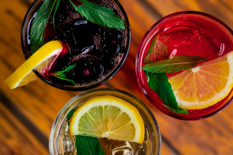 House-made Lemonade with fresh mint and citrus