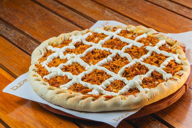 pizza lucs Meat Lovers supreme pizza with pepperoni and sausage
